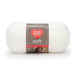 Red Heart Soft Yarn White
