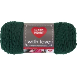 Red Heart With Love Evergreen
