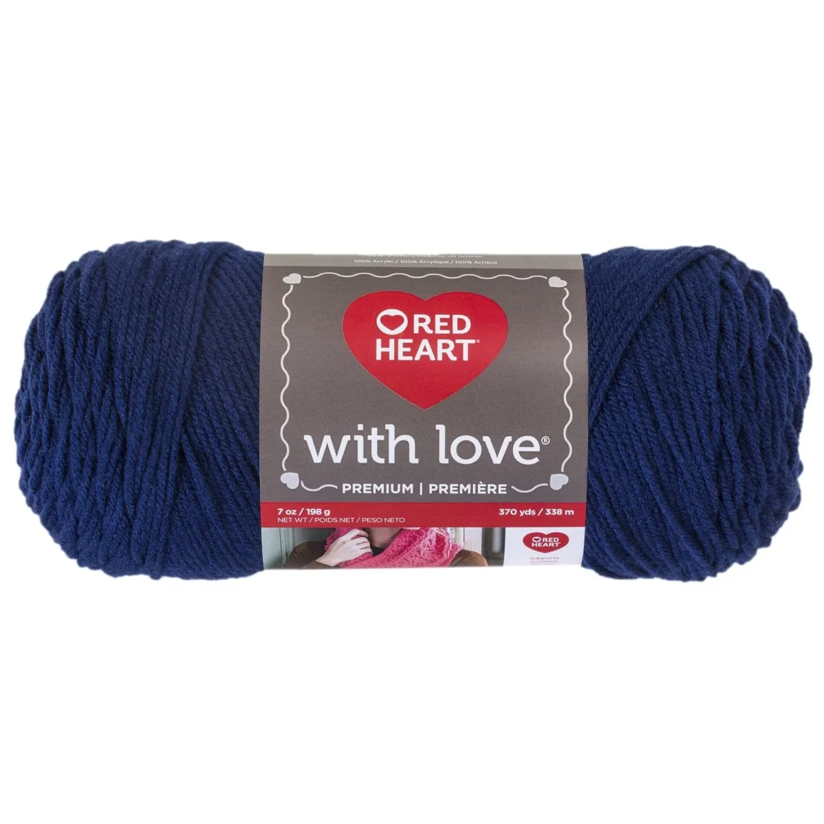 Red Heart With Love 198g Navy