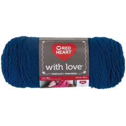 Red Heart With Love Peacock
