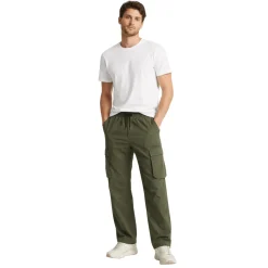 Relaxed Utility Drawstring Pants