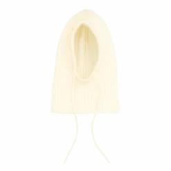 Ribbed Knit Hooded Balaclava