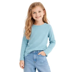 Ribbed Long Sleeve Essential Tee