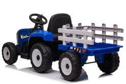 Ride On Farm Truck 12v 4.5 Ah*1 + 2 Motors 2.4g R/c Blue