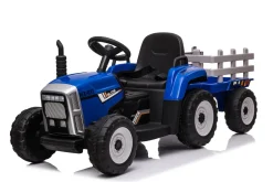 Ride On Farm Truck 12v 4.5 Ah*1 + 2 Motors 2.4g R/c Blue