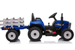 Ride On Farm Truck 12v 4.5 Ah*1 + 2 Motors 2.4g R/c Blue