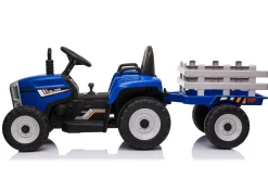 Ride On Farm Truck 12v 4.5 Ah*1 + 2 Motors 2.4g R/c Blue