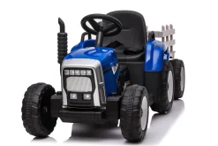Ride On Farm Truck 12v 4.5 Ah*1 + 2 Motors 2.4g R/c Blue