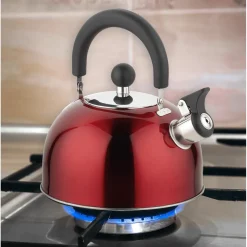 ROB - Stainless Steel Whistling Kettle Metallic Color