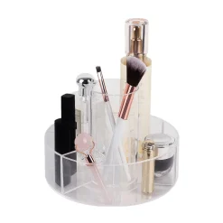 Rotating Clear Acrylic Makeup Organizer