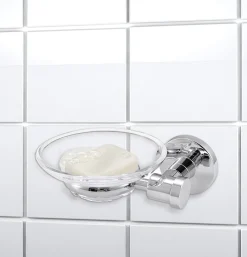 Round Stainless Steel Soap Dish
