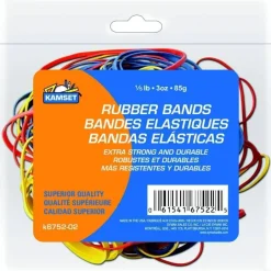 Rubber Bands 3. Oz Asst