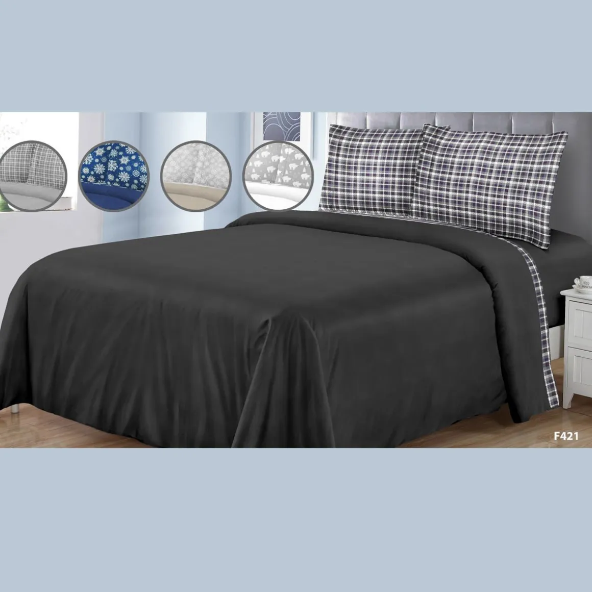 Rustic Cabin -Comfort Sheet Set With Pillowcase