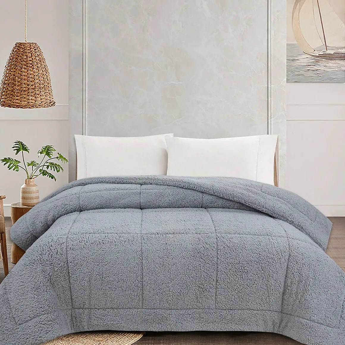 Rustic Cabin - NORDIK Sherpa Comforter