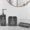 RUSTIC CABIN - Snowtress Ceramic Bathroom Set