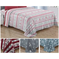 Rustic Cabin - Winter Wonderland Microfleece Sheet Set