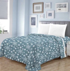 Rustic Cabin - Winter Wonderland Microfleece Sheet Set