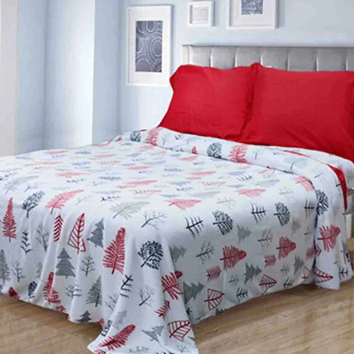 Rustic Cabin- Winter Wonderland 3 Microfleece Sheet Set