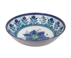Salad Bowl 11In Siera Melamine With Pattern