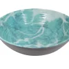 Salad Bowl 11In Tano Melamine With Pattern