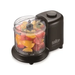 Salton- Black 1.5 Cup Mini Food Chopper