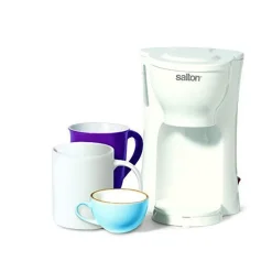 Salton - White 1 Cup Coffee Maker