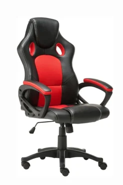Sandra Venditti - Faux Leather Racer Office Chair