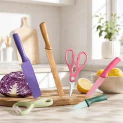 Scissors, Paring Knife & Peeler Set – 6 Piece Set
