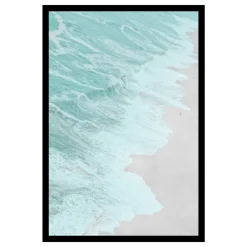 Seaside, Framed Canvas