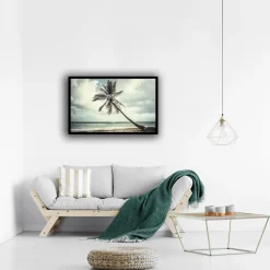 Seaside, Framed Canvas