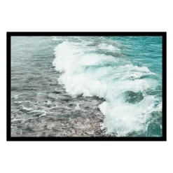 Seaside, Framed Canvas
