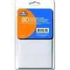 80 self-adhesive Labels 1"