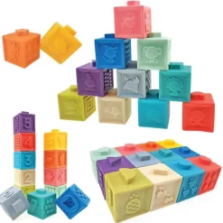 Sensory Stacking Blocks 12pcs
