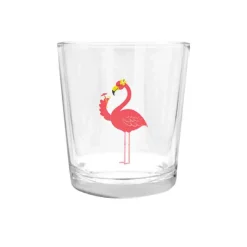Set/4 Flamingo Glasses