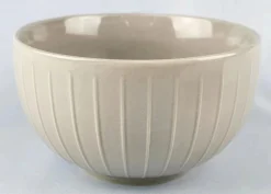 Set of 2 Stoneware Glazed Bowls 600ml