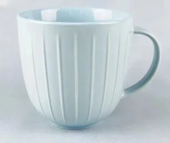 SET OF 4 Stoneware Glazed Mug Set