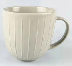 SET OF 4 Stoneware Glazed Mug Set