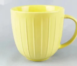 SET OF 4 Stoneware Glazed Mug Set