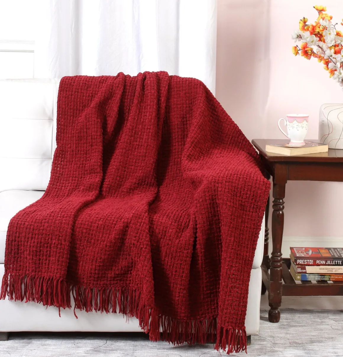SHAKIRA Chenille Throw