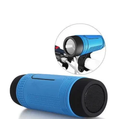 Silicon Bluetooth Speaker With Light For Bike