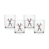 Skis D.O.F. Glasses, Set of 4