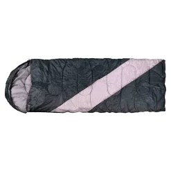 Sleeping bag -Adult With hat Grey