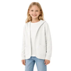 Soft Hooded Open Cardigan