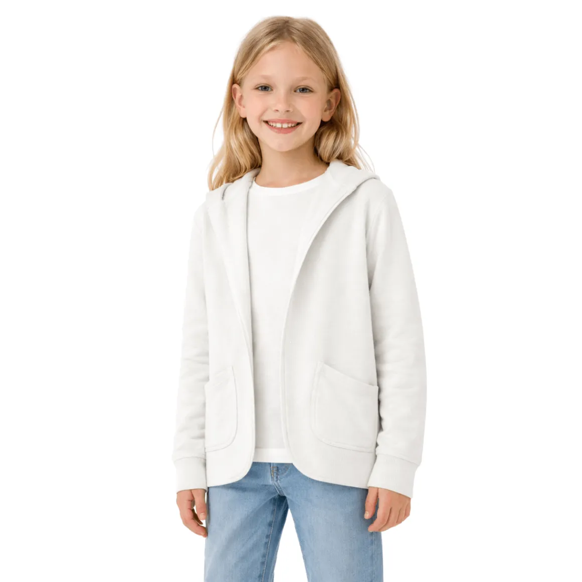 Soft Hooded Open Cardigan