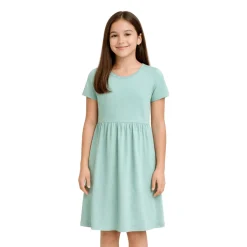 Soft Jersey Short Sleeve Dress