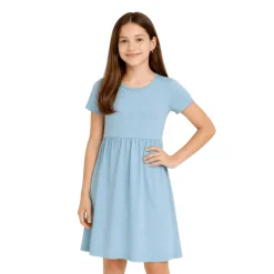 Soft Jersey Short Sleeve Dress