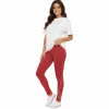 Soft Stretch Leggings with Rhinestone Floral Detail