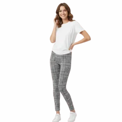 Soft Stretch Patterned Leggings