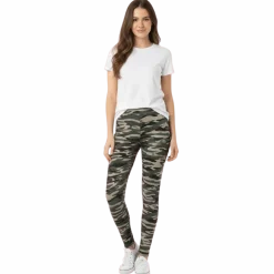Soft Stretch Patterned Leggings