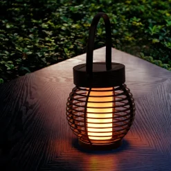 Solar Flame Black Lantern 13*24.8
